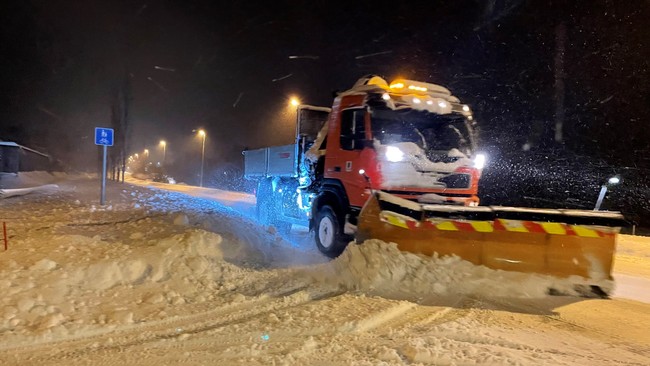 SNØRIK: Slik har november sett ut sør i landet i år. Folk nord i Noreg kan berre drøyme om same mengde snø.
